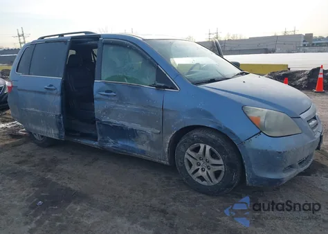 2006 Honda Odyssey Ex-L из США, поврежденный, VIN 5FNRL38686B069635